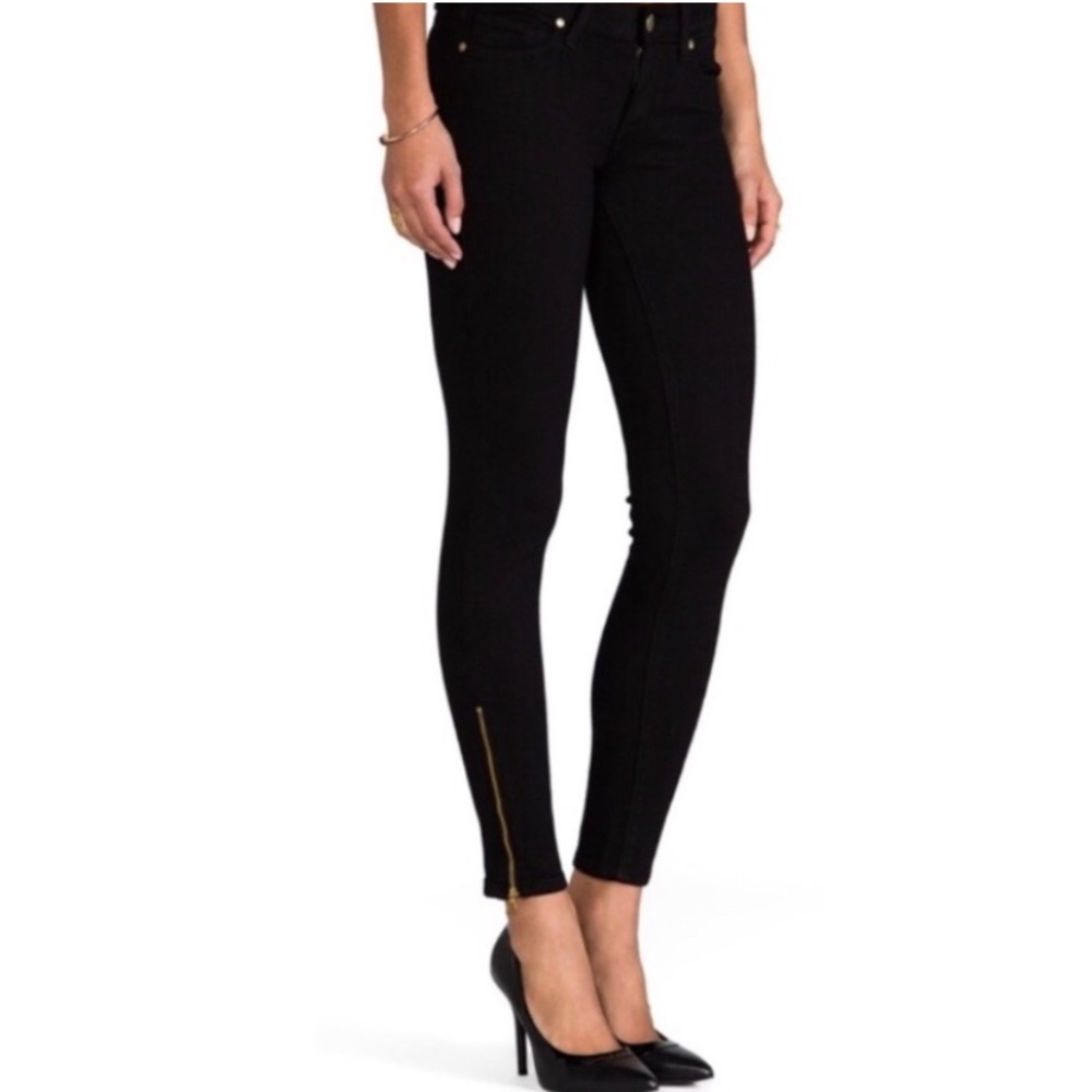paige jeans size 26 black